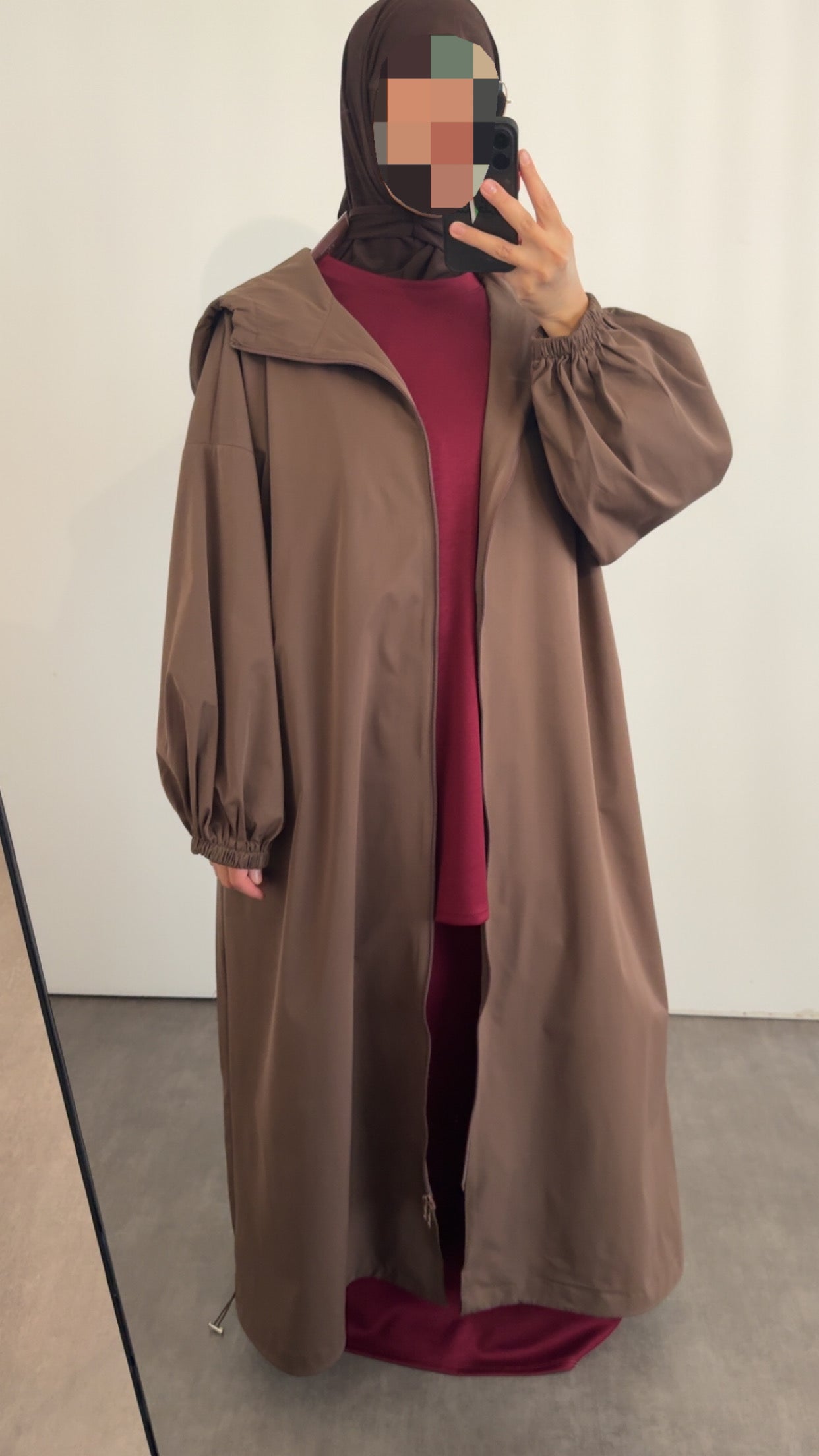 Parka longue coupe vent-7