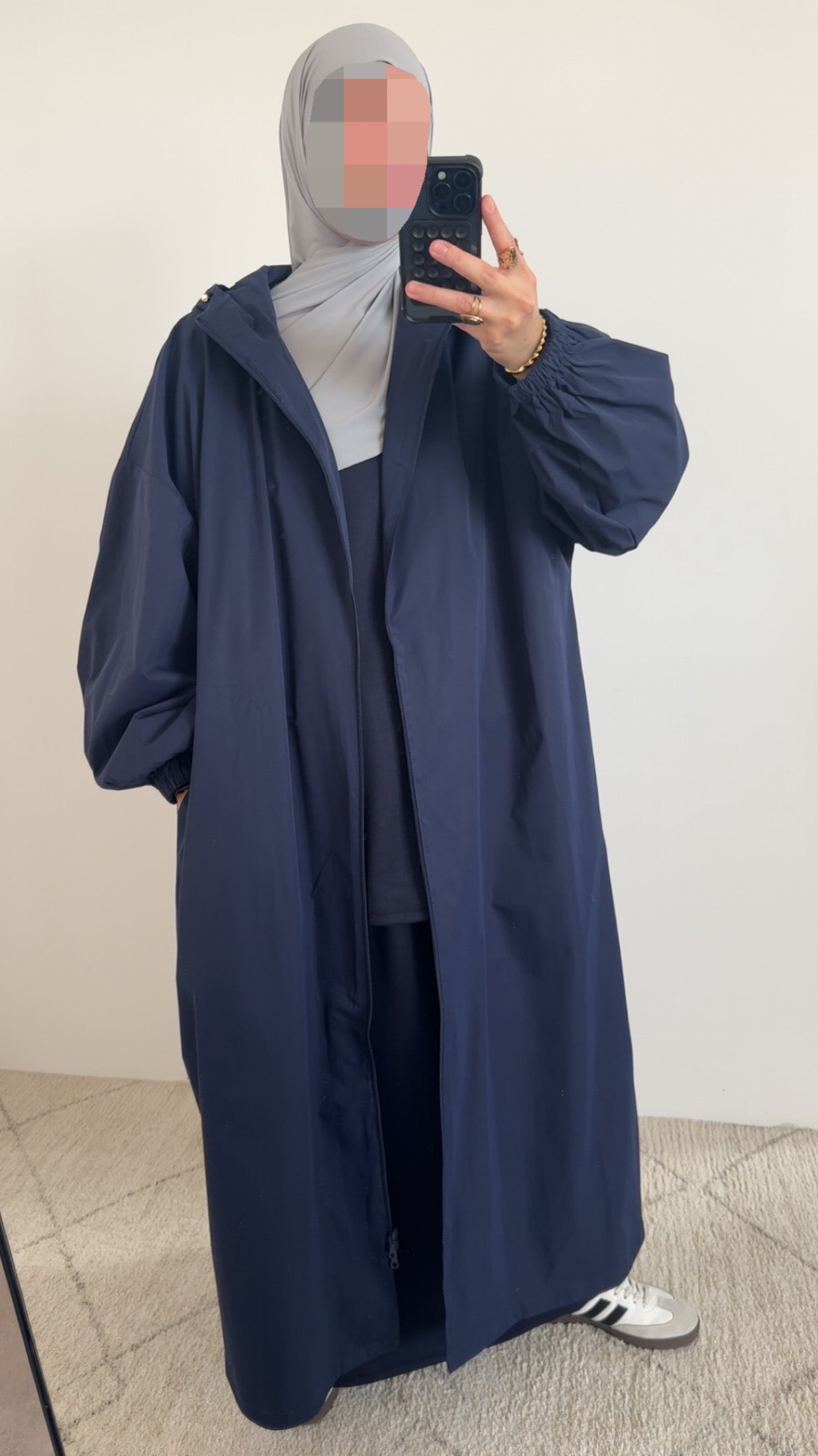 Parka longue coupe vent-14