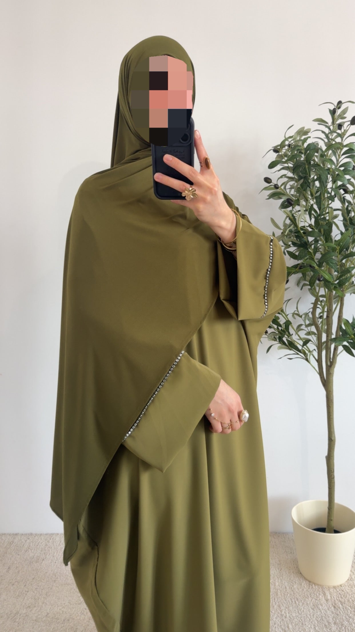 Hijab jersey premium luxe