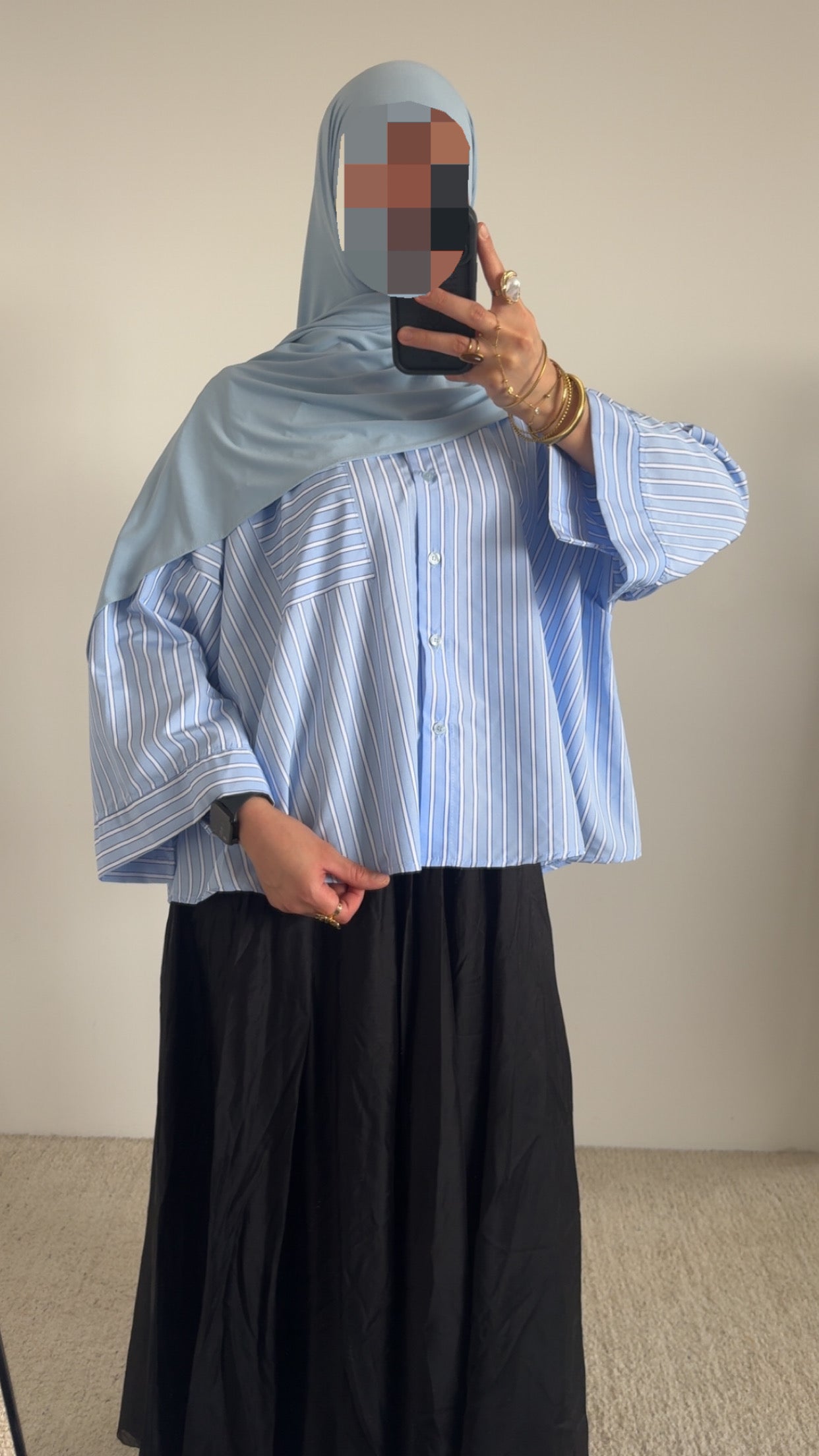 Chemise à rayures-6