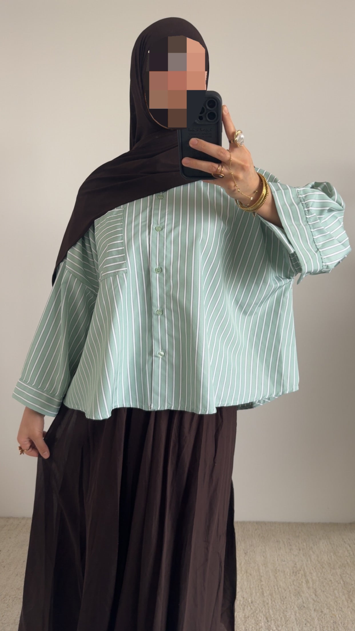 Chemise à rayures-3