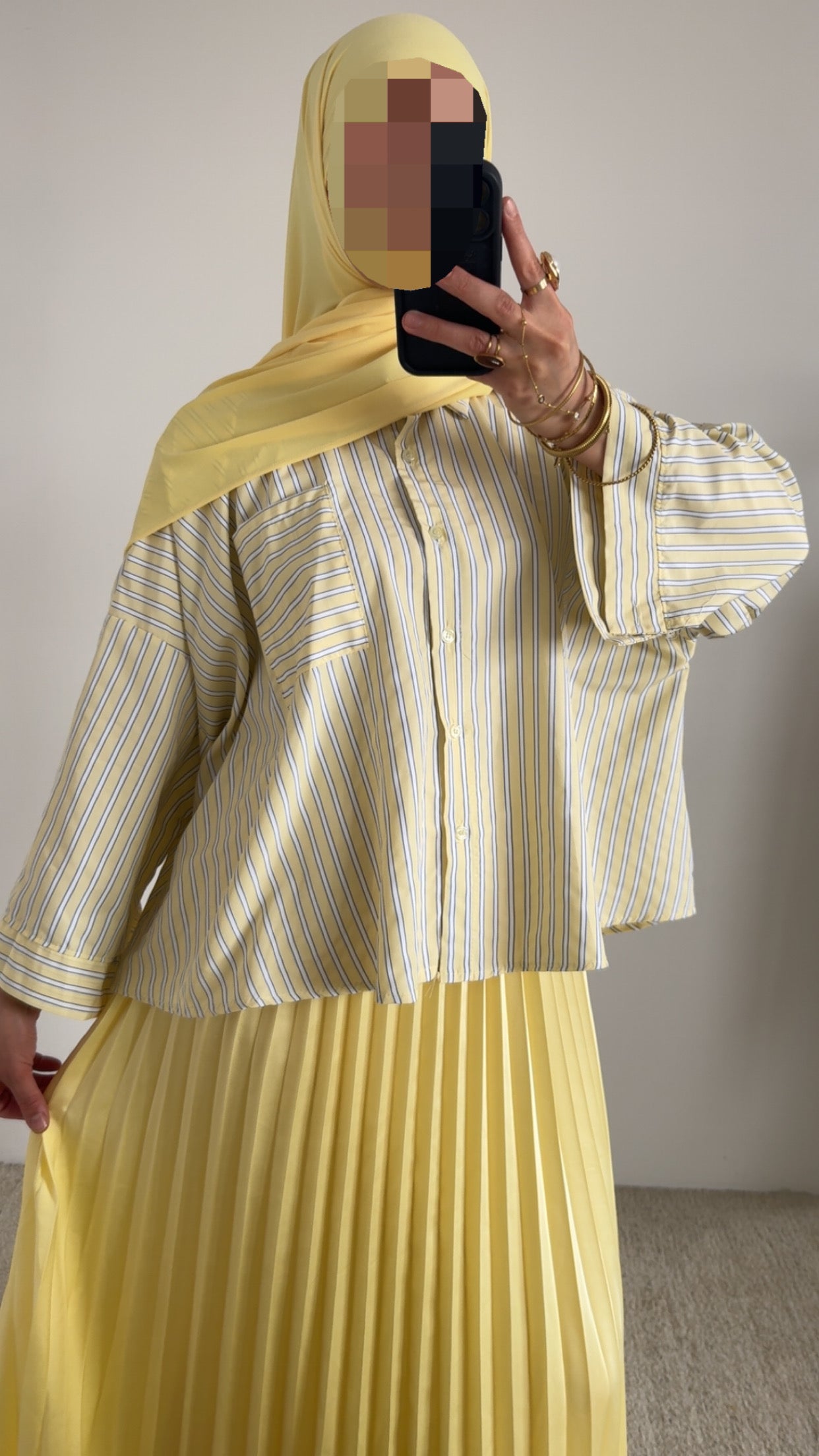 Chemise à rayures-5