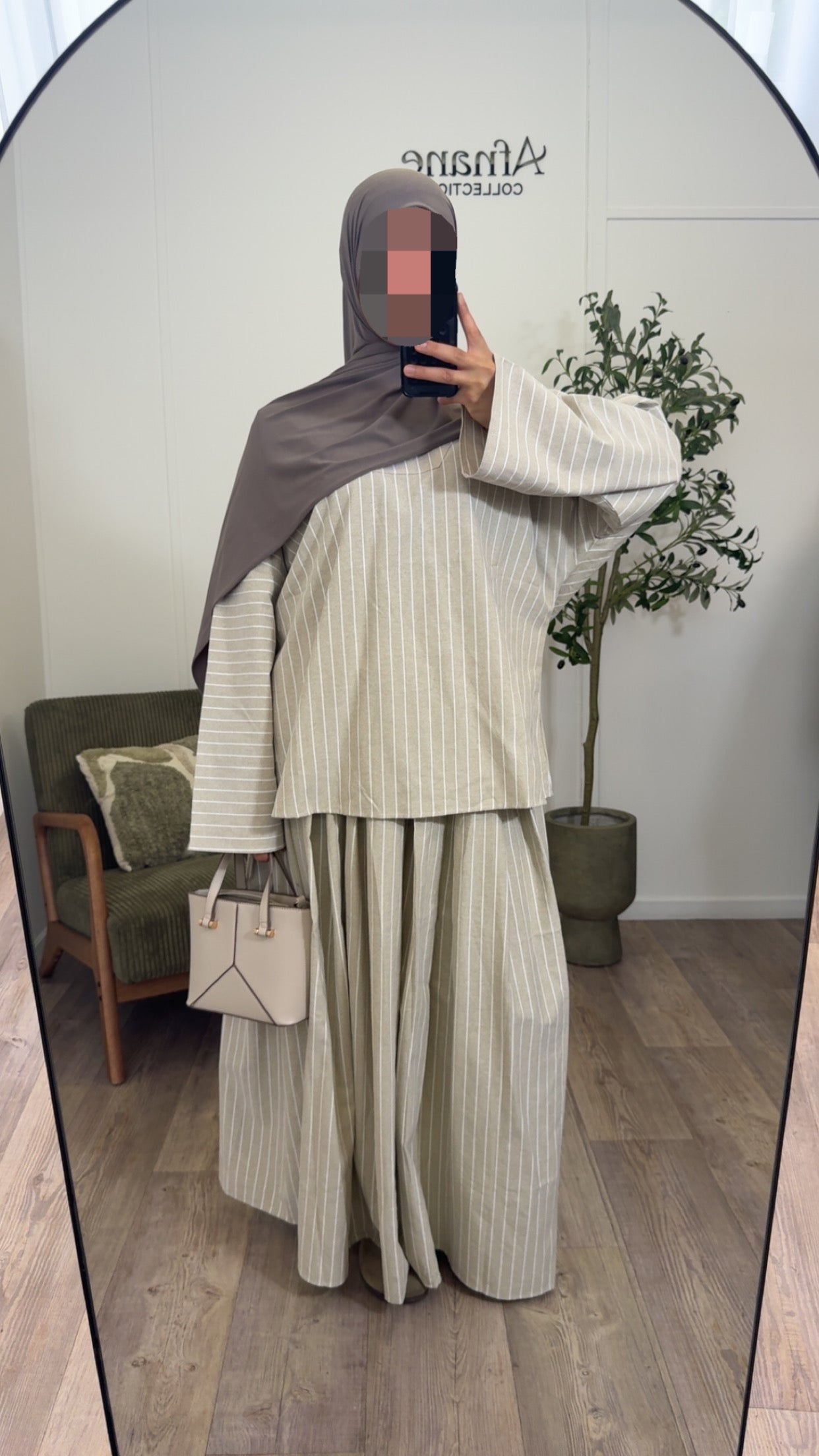 Ensemble/Jupe en Coton