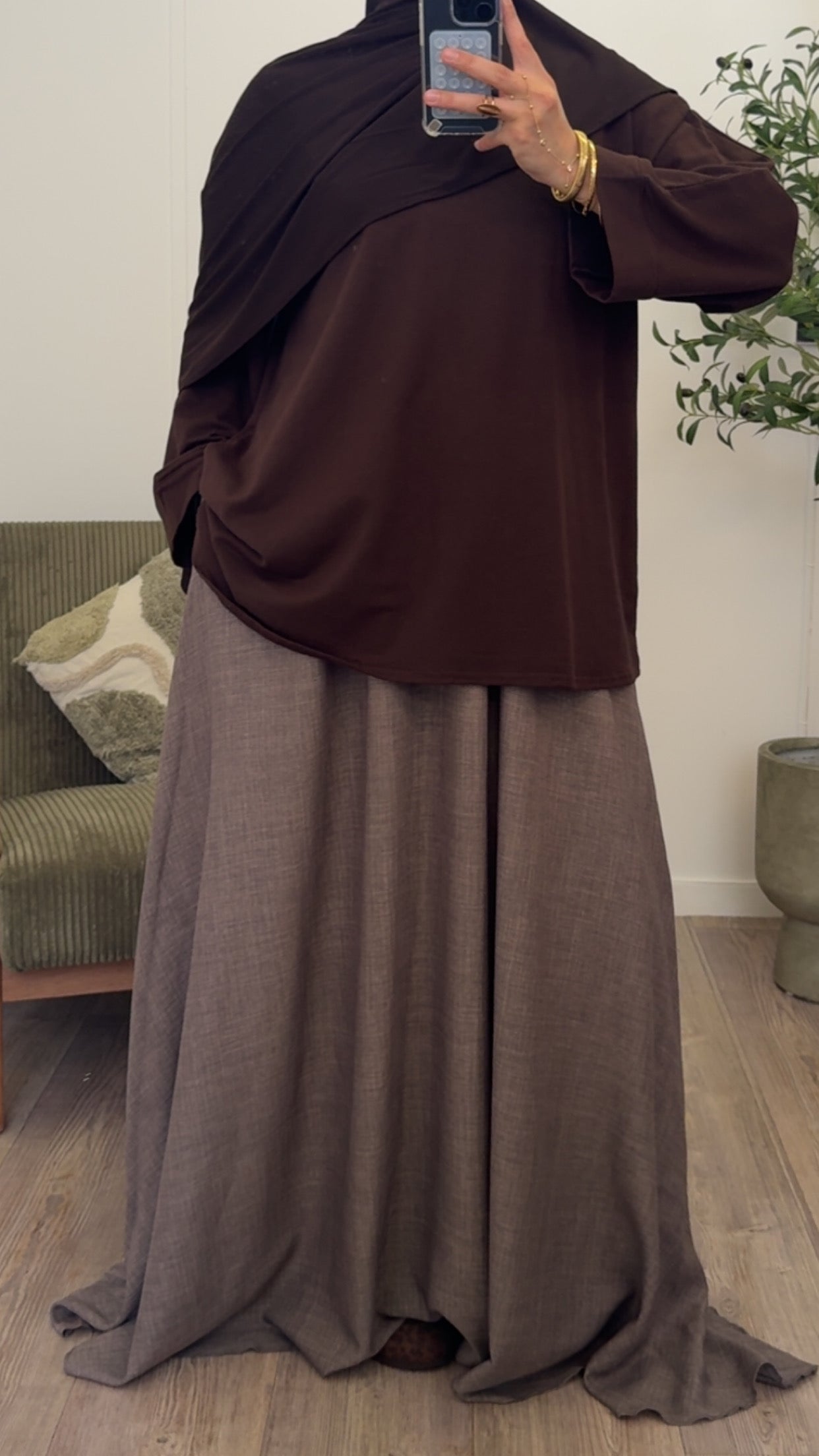 Jupe Tall effet Lin-3