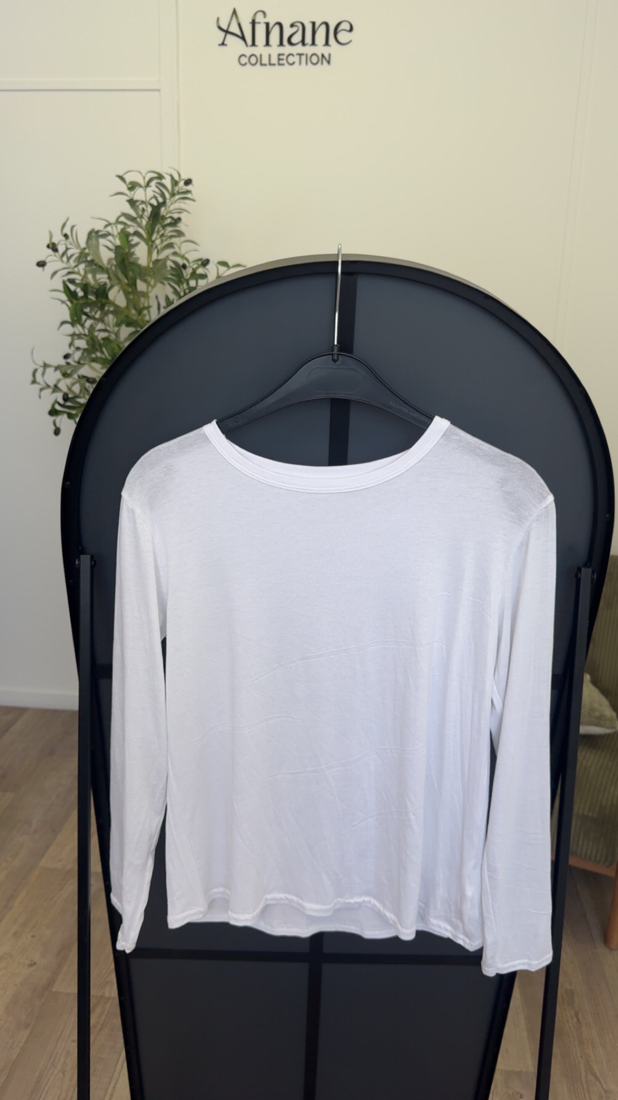 Tee shirt manches longue viscose-2